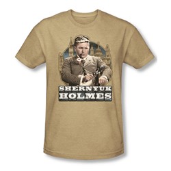 Three Stooges - Mens Shernyuk Holmes T-Shirt