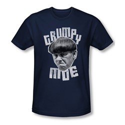 Three Stooges - Mens Grumpy Moe Slim Fit T-Shirt
