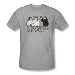 Three Stooges - Mens Nyuk Dynasty Slim Fit T-Shirt