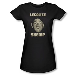 Three Stooges - Juniors Legalize Shemp Sheer T-Shirt