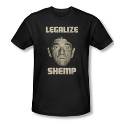 Three Stooges - Mens Legalize Shemp Slim Fit T-Shirt