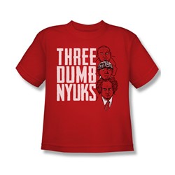 Three Stooges - Big Boys Three Dumb Nyuks T-Shirt