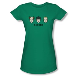 Three Stooges - Juniors Stooge Sheer T-Shirt