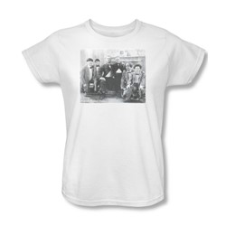 Three Stooges - Womens Hello T-Shirt