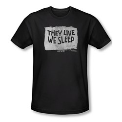 They Live - Mens We Sleep Slim Fit T-Shirt