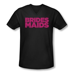 Bridesmaids - Mens Logo V-Neck T-Shirt