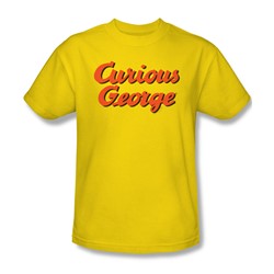 Curious George - Mens Logo T-Shirt