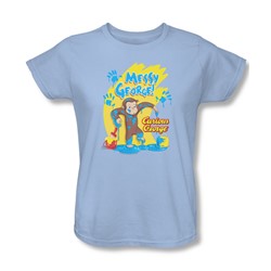Curious George - Womens Messy George T-Shirt