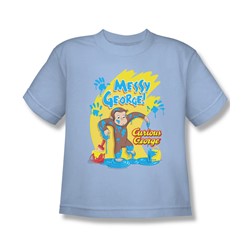 Curious George - Big Boys Messy George T-Shirt