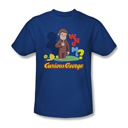 Curious George - Mens Who Me T-Shirt