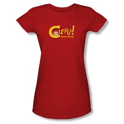 Curious George - Juniors Curious Sheer T-Shirt
