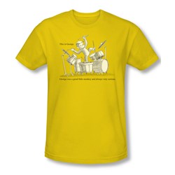 Curious George - Mens This Is George Slim Fit T-Shirt
