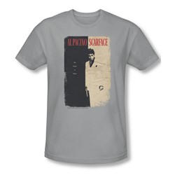 Scarface - Mens Vintage Poster Slim Fit T-Shirt
