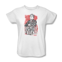 Scarface - Womens Little Friend T-Shirt