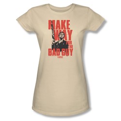 Scarface - Juniors Make Way Sheer T-Shirt