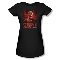 Scarface - Juniors Opportunity Sheer T-Shirt