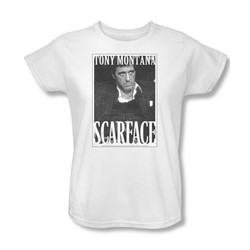 Scarface - Womens Business Face T-Shirt