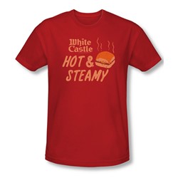 White Castle - Mens Hot & Steamy Slim Fit T-Shirt