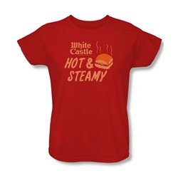 White Castle - Womens Hot & Steamy T-Shirt