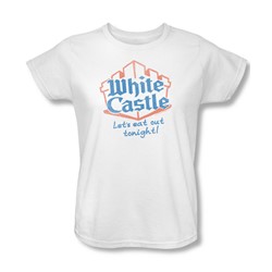 White Castle - Womens Lets Eat T-Shirt