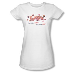 Dubble Bubble - Juniors A Gum And A Candy Sheer T-Shirt