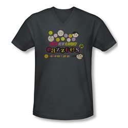 Dubble Bubble - Mens Razzles Retro Box V-Neck T-Shirt