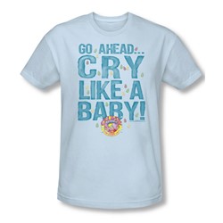 Dubble Bubble - Mens Cry Like A Baby Slim Fit T-Shirt