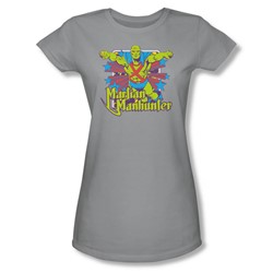 Dc - Juniors Manhunter Stars Sheer T-Shirt