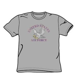 Air Force - Splatter - Adult Heather S/S T-Shirt For Men