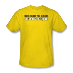 Tequila - Mens T-Shirt In Yellow