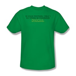 Normal - Mens T-Shirt In Kelly Green
