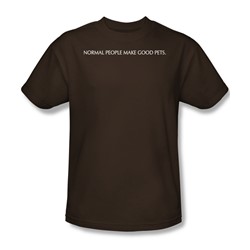 Good Pets - Mens T-Shirt In Coffee