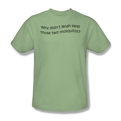 Swat Mosquitos - Mens T-Shirt In Soft Green