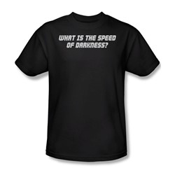 Funny Tees - Mens Speed Of Darkness T-Shirt