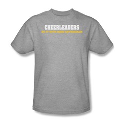 Cheerleaders Do It - Mens T-Shirt In Heather