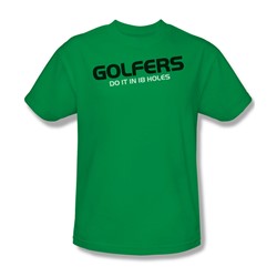 Golfers Do It - Mens T-Shirt In Kelly Green