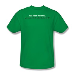 Trailer Park - Mens T-Shirt In Kelly Green