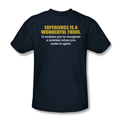 Recognize A Mistake - Mens T-Shirt In Navy
