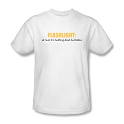 Funny Tees - Mens Flashlight T-Shirt