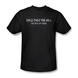 Over The Hill - Mens T-Shirt In Black