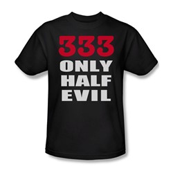 333 - Mens T-Shirt In Black