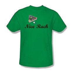 Nice Rack - Mens T-Shirt In Kelly Green