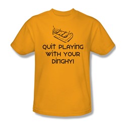 Dinghy - Mens T-Shirt In Gold