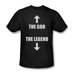 The God - Mens T-Shirt In Black