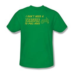 Don'T Need A Tractor - Mens T-Shirt In Kelly Green