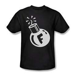 F Bomb - Mens T-Shirt In Black