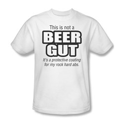 Not A Beer Gut - Mens T-Shirt In White