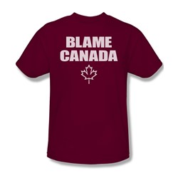 Blame Canada - Mens T-Shirt In Cardinal
