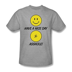 Have A Nice Day - Mens T-Shirt In Heather