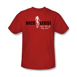 Nice Legs - Mens T-Shirt In Red